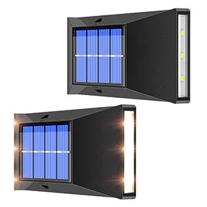 Solar Garden Wall Light